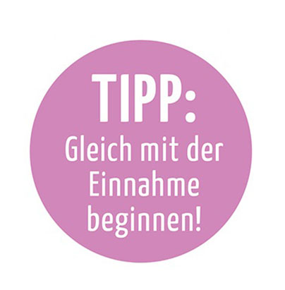 Tipp: bei chronischer Blasenentzündung gleich mit der Einnahme beginnen!