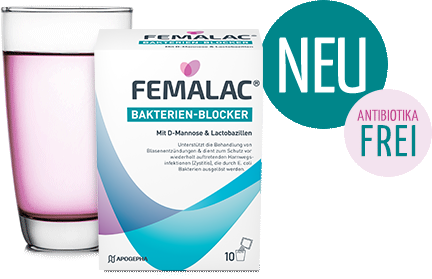 Verbundene Puzzleteile zur Symbolisierung der Duo-Aktiv-Formel von Femalac®